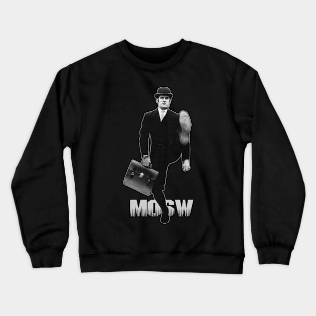 Ministry of Silly Walks Crewneck Sweatshirt by the Mad Artist